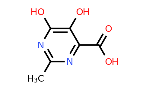 CAS 90109-74-3 | 5,6-Dihydroxy-2-methyl-pyrimidine-4-carboxylic acid