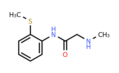 CAS 901273-52-7 | 2-(Methylamino)-N-[2-(methylsulfanyl)phenyl]acetamide