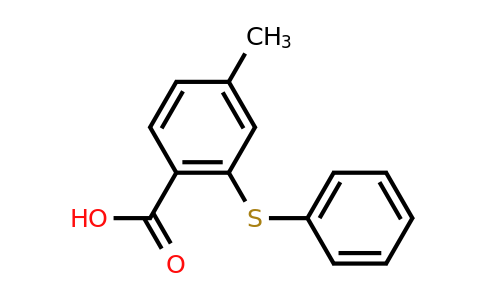 CAS 90133-36-1 | 4-methyl-2-(phenylsulfanyl)benzoic acid