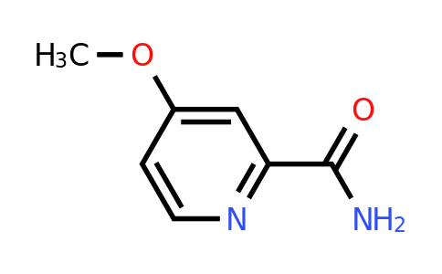 CAS 90151-10-3 | 4-Methoxy-pyridine-2-carboxylic acid amide