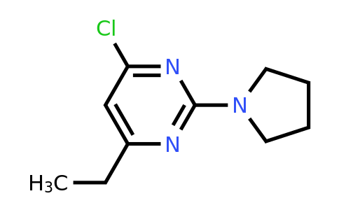 CAS 901586-62-7 | 4-Chloro-6-ethyl-2-(pyrrolidin-1-yl)pyrimidine