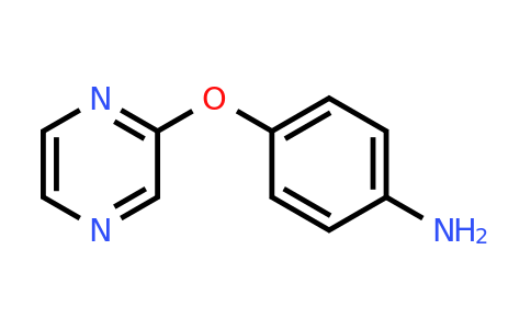 CAS 901924-50-3 | 4-(Pyrazin-2-yloxy)aniline