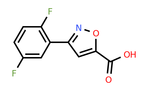 CAS 901926-86-1 | 3-(2,5-Difluorophenyl)-1,2-oxazole-5-carboxylic acid