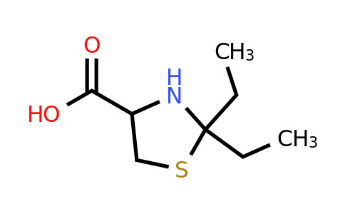 CAS 90205-29-1 | 2,2-diethyl-1,3-thiazolidine-4-carboxylic acid