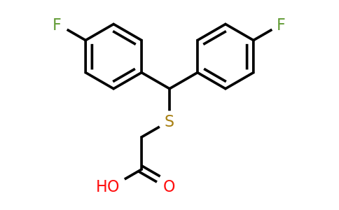 CAS 90212-81-0 | 2-{[bis(4-fluorophenyl)methyl]sulfanyl}acetic acid