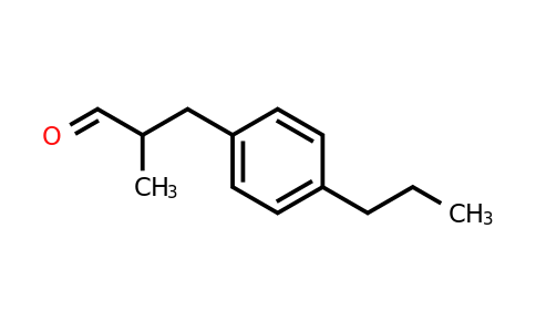 CAS 902274-65-1 | 2-Methyl-3-(4-propylphenyl)propanal