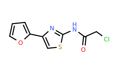 CAS 90273-00-0 | 2-Chloro-N-[4-(furan-2-yl)-1,3-thiazol-2-yl]acetamide