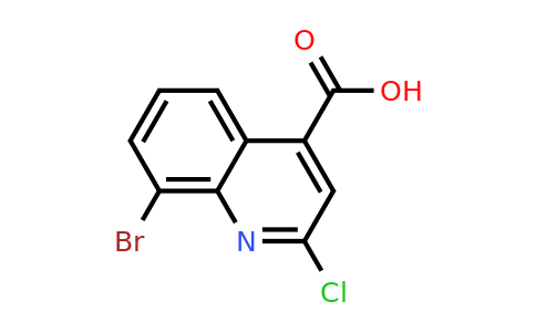 CAS 902743-27-5 | 8-Bromo-2-chloroquinoline-4-carboxylic acid