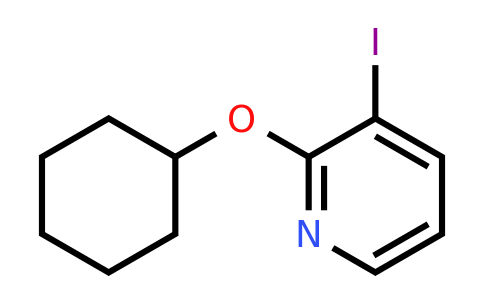 CAS 902837-46-1 | 2-(Cyclohexyloxy)-3-iodopyridine