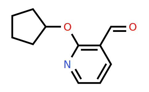 CAS 902837-49-4 | 2-(Cyclopentyloxy)nicotinaldehyde