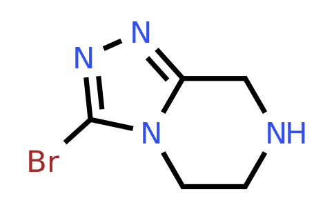 CAS 903130-08-5 | 3-bromo-5H,6H,7H,8H-[1,2,4]triazolo[4,3-a]pyrazine