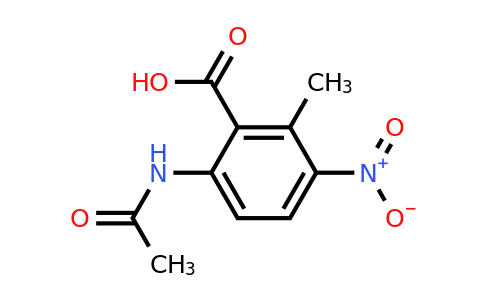 CAS 90321-36-1 | 6-Acetylamino-2-methyl-3-nitro-benzoic acid