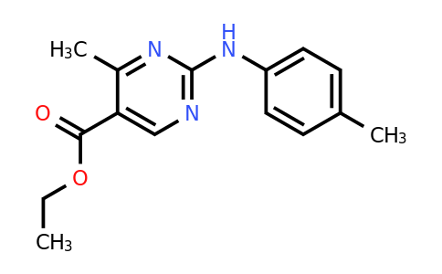 CAS 903445-89-6 | Ethyl 4-methyl-2-(p-tolylamino)pyrimidine-5-carboxylate