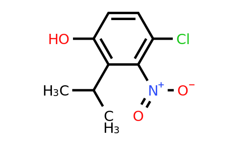 CAS 90346-66-0 | 4-Chloro-2-isopropyl-3-nitro-phenol