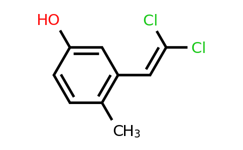 CAS 90348-56-4 | 3-(2,2-Dichlorovinyl)-4-methylphenol