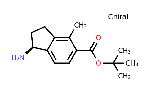 CAS 903557-93-7 | tert-butyl (1S)-1-amino-4-methyl-indane-5-carboxylate