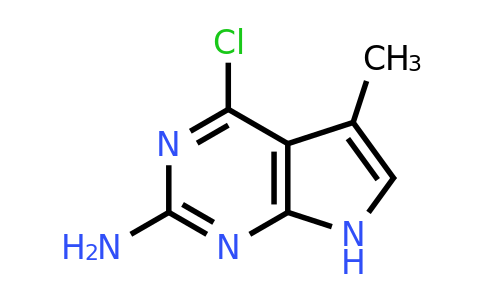CAS 90358-16-0 | 4-Chloro-5-methyl-7H-pyrrolo[2,3-D]pyrimidin-2-amine