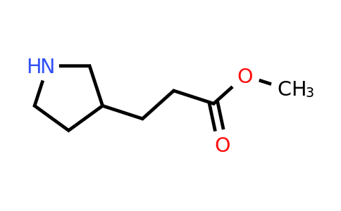 CAS 903880-86-4 | methyl 3-pyrrolidin-3-ylpropanoate