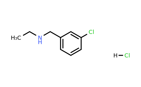 CAS 90389-47-2 | N-(3-Chlorobenzyl)ethanamine hydrochloride