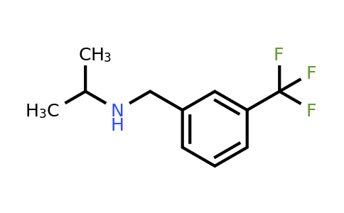 CAS 90390-08-2 | N-(3-(Trifluoromethyl)benzyl)propan-2-amine