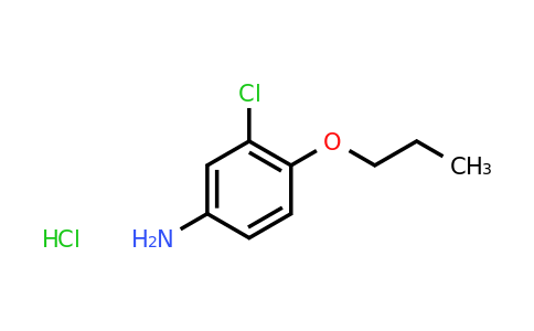 CAS 90415-74-0 | 3-Chloro-4-propoxyaniline hydrochloride