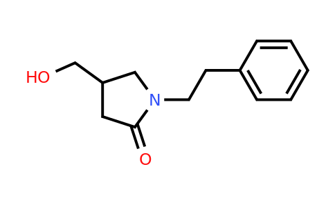 CAS 904237-82-7 | 4-(hydroxymethyl)-1-(2-phenylethyl)pyrrolidin-2-one