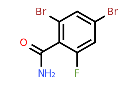 CAS 904285-17-2 | 2,4-Dibromo-6-fluorobenzamide