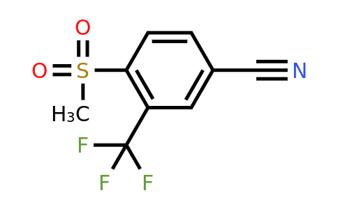 CAS 904311-38-2 | 4-(Methylsulfonyl)-3-(trifluoromethyl)benzonitrile