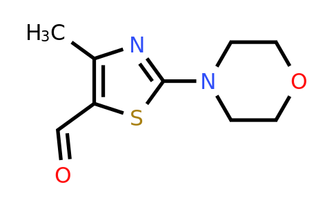 CAS 90437-72-2 | 4-methyl-2-(morpholin-4-yl)-1,3-thiazole-5-carbaldehyde