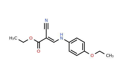 CAS 904627-55-0 | Ethyl 2-cyano-3-[(4-ethoxyphenyl)amino]prop-2-enoate