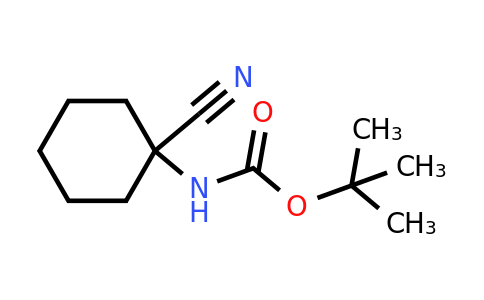 CAS 904816-62-2 | tert-Butyl (1-cyanocyclohexyl)carbamate