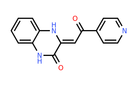 CAS 904818-35-5 | 3-(2-Oxo-2-pyridin-4-YL-ethylidene)-3,4-dihydro-quinoxalin-2-one