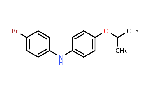 CAS 904962-23-8 | 4-Bromo-N-(4-isopropoxyphenyl)aniline