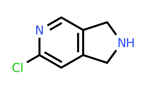 CAS 905273-90-7 | 6-Chloro-2,3-dihydro-1H-pyrrolo[3,4-C]pyridine