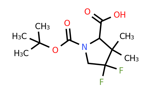 CAS 905302-02-5 | 1-[(tert-butoxy)carbonyl]-4,4-difluoro-3,3-dimethylpyrrolidine-2-carboxylic acid