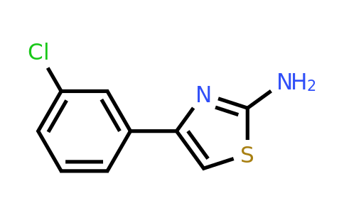 CAS 90533-23-6 | 4-(3-Chloro-phenyl)-thiazol-2-ylamine