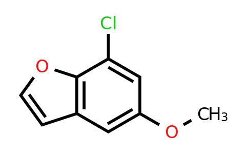 CAS 90533-29-2 | 7-Chloro-5-methoxy-1-benzofuran