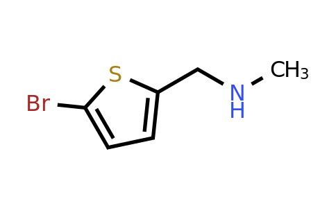 CAS 90553-43-8 | [(5-bromothiophen-2-yl)methyl](methyl)amine
