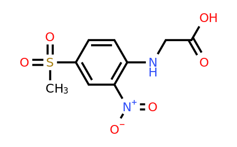 CAS 90558-40-0 | 2-[(4-methanesulfonyl-2-nitrophenyl)amino]acetic acid