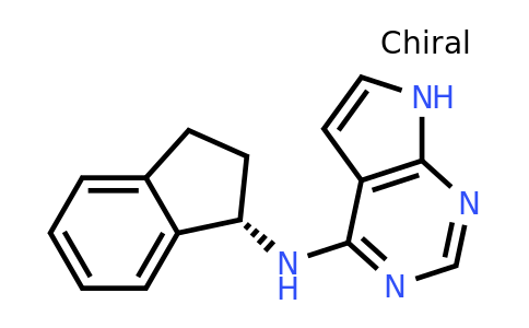 CAS 905580-86-1 | N-[(1S)-2,3-dihydro-1H-inden-1-yl]-7H-pyrrolo[2,3-d]pyrimidin-4-amine