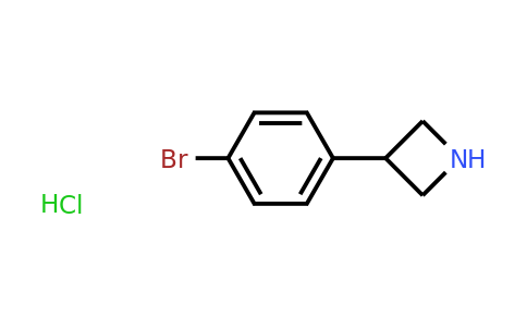 CAS 90561-74-3 | 3-(4-Bromophenyl)azetidine hydrochloride