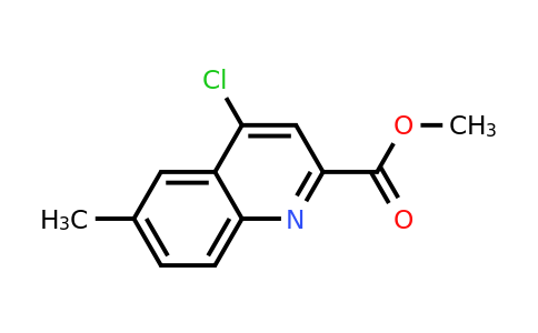CAS 905807-65-0 | Methyl 4-chloro-6-methylquinoline-2-carboxylate