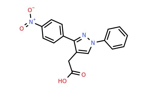 CAS 905811-75-8 | 2-[3-(4-nitrophenyl)-1-phenyl-1H-pyrazol-4-yl]acetic acid
