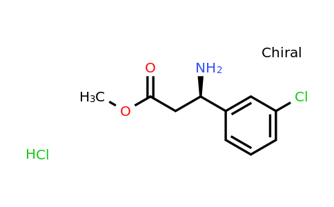 CAS 905991-90-4 | (R)-Methyl 3-amino-3-(3-chlorophenyl)propanoate hydrochloride