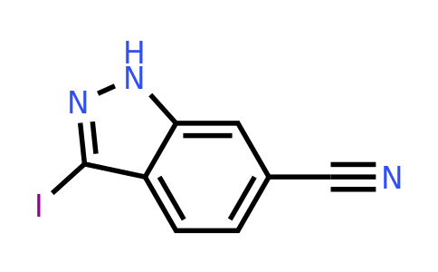 CAS 906000-39-3 | 3-Iodo-1H-indazole-6-carbonitrile