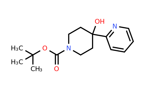 CAS 90606-75-0 | tert-Butyl 4-hydroxy-4-(pyridin-2-yl)piperidine-1-carboxylate