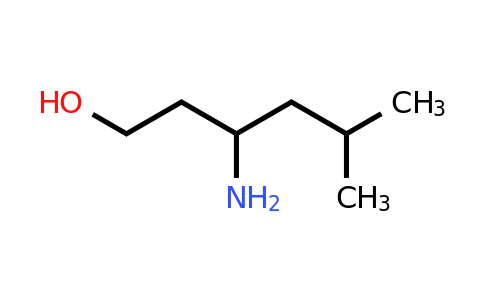 CAS 906075-34-1 | 3-amino-5-methylhexan-1-ol