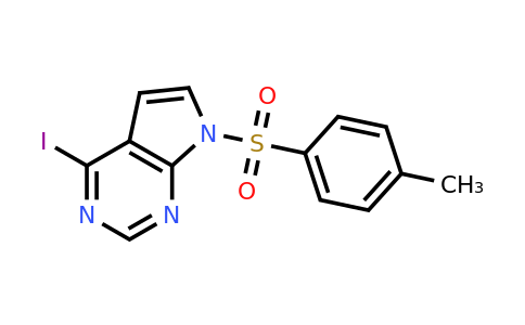 CAS 906092-45-3 | 4-Iodo-7-[(4-methylphenyl)sulfonyl]-7H-pyrrolo[2,3-D]pyrimidine