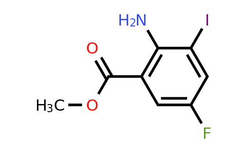 CAS 906095-67-8 | Methyl 2-amino-5-fluoro-3-iodobenzoate