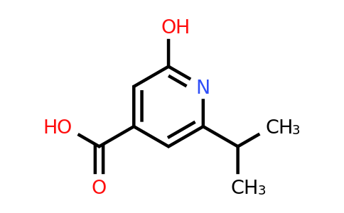 CAS 90610-30-3 | 2-hydroxy-6-(propan-2-yl)pyridine-4-carboxylic acid
